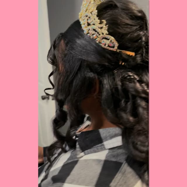 Wedding/Quinceañera updo package at The Hair Duo in Texas City, TX