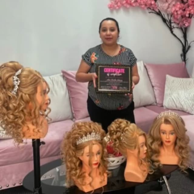 Wedding/Quinceañera updo package at The Hair Duo in Texas City, TX